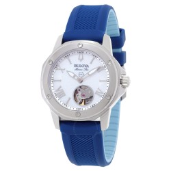 Marine Star Automatic Silver Dial Ladies Watch 96L324