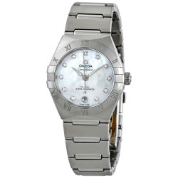 Constellation Manhattan Automatic Chronometer Diamond White Dial Ladies Watch 131.10.29.20.55.001