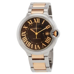 Pre-owned Cartier Ballon Bleu de Cartier Automatic Men's Watch W6920032