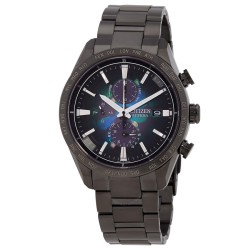 Attesa Perpetual Alarm World Time Chronograph Men's Watch AT8286-65E