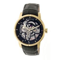 Ryder Automatic Black Skeleton Dial Men's Watch HR4604