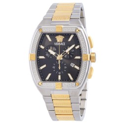 Chronograph Quartz Black Dial Men's Watch VESP00524