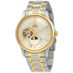Sun & Moon Automatic Silver Dial Men's Watch RA-AS0007S10B