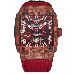 Re-Volt Hand Wind Red Dial Men's Watch RB.REV.3H.CA.GZH