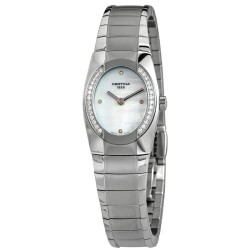 DS Spel Mini Quartz Diamond  Dial Ladies Watch C322.7154.48.91