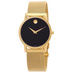Museum Quartz Black Dial Ladies Watch 0607647
