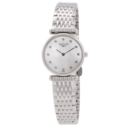 La Grande Classique Quartz Diamond White Mother of Pearl Dial Ladies Watch L4.209.4.87.C