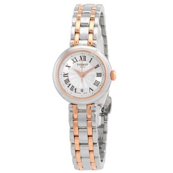 Bellissima Small Lady Quartz White Dial Two-tone Watch T126.010.22.013.01