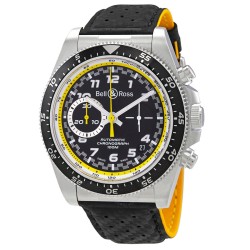Vintage Chronograph Automatic Black Dial Men's Watch BRV394-RS20/SCA