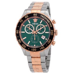 Hellenyium Chronograph Quartz Green Dial Men's Watch VEPCA0424
