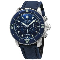 Fifty Fathoms Flyback Chronograph Moonphase Automatic Men's Watch 5066F-1140-52B