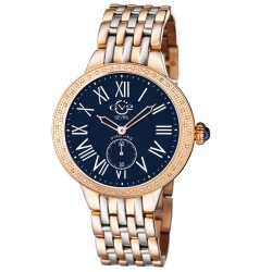 Astor Quartz Diamond Blue Dial Ladies Watch 9109
