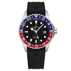 Diver Automatic Black Dial Pepsi Bezel Men's Watch 17572.2835
