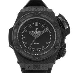 Pre-owned Hublot Big Bang Matt Black Dial Men's Watch 731.QX.1140.RX
