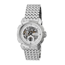 Carter Silver Skeleton Dial Stainless Steel Men's Watch HR2501