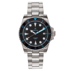 Luciano Automatic Black Dial Men's Watch HERHS1504