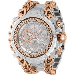 Gladiator Chronograph Quartz Diamond Silver Dial Men's Watch 35058