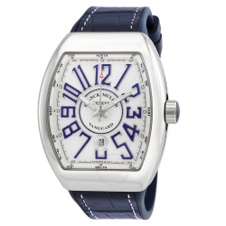 Vanguard Automatic White Dial Men's Watch 45SCWHTWHTBLU-3