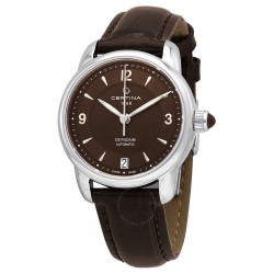 DS Podium Automatic Brown Dial Ladies Watch C025.207.16.297.00