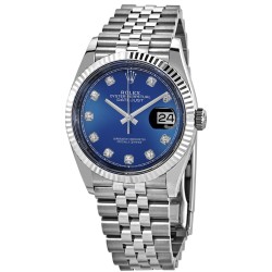 Datejust 36 Diamond Blue Dial Ladies Watch 126234BLDJ