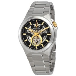 Maquina Black-Skeleton Dial Automatic Men's Watch 98A224