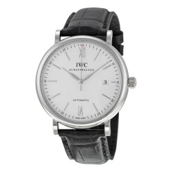 Pre-owned IWC Portofino Automatic Silver Dial Men's Watch 3565-01