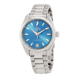 Seamaster Aqua Terra Automatic Chronometer Blue Dial Ladies Watch 220.10.34.20.03.002