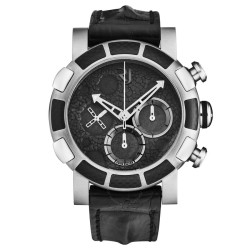 Moon Dust-Dna Chronograph Automatic Black Dial Men's Watch RJ.MD.CH.101.10