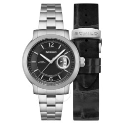 Heinrich Minimal Automatic Black Dial Men's Watch SC-1015-22