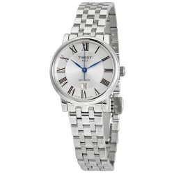 T-Classic Automatic Silver Dial Ladies Watch T122.207.11.033.00