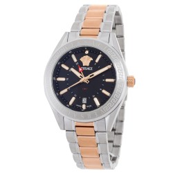 V-Code GMT Quartz Black Dial Men's Watch VEAFA0624