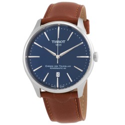 Chemin Des Tourelles Automatic Blue Dial Men's Watch T1394071604100