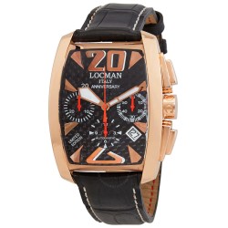Panorama Chronograph Automatic Black Dial Men's Watch R.154