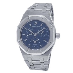 Pre-owned Audemars Piguet Royal Oak Dual Time Automatic Blue Dial Men's Watch 25730ST.OO.0789ST