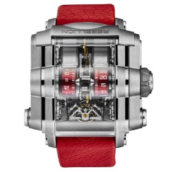 T-1000 Automatic Black Dial Men's Watch RB.T1K.TI.RD