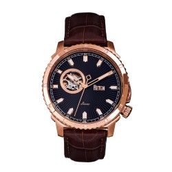 Bauer Automatic Black Dial Men's Watch REIRN6006