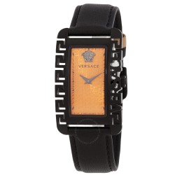 Flair Gent Quartz Orange Dial Unisex Watch VE7D00123