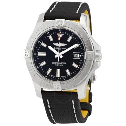 Avenger 43 Automatic Black Dial Watch A17318101B1X2