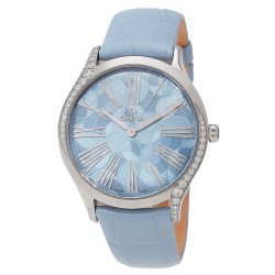 De Ville Mini Tresor Quartz Blue Dial Ladies Watch 428.18.36.60.03.002