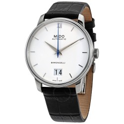 Baroncelli III Automatic White Dial Men's Watch M027.426.16.018.00