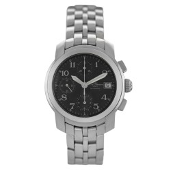 Pre-owned Baume et Mercier Capeland Chronograph Automatic Black Dial Men's Watch MV045216