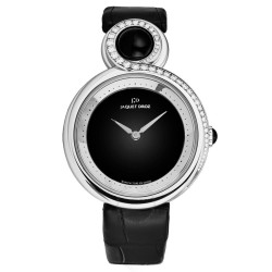 Lady 8  Diamond Automatic Black Dial Ladies Watch J014500240