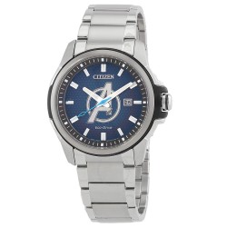 Avengers Eco-Drive Blue Dial Men's Watch AW1651-52W