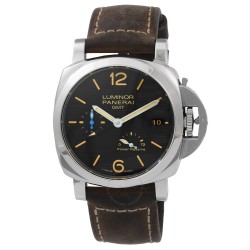 Pre-owned Panerai Luminor 1950 Automatic Black Dial Men's Watch PAM01537