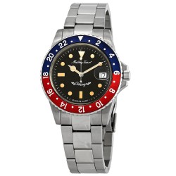 Mathey Vintage Automatic Blue and Red Pepsi Bezel 40 mm Men's Watch H900ATR