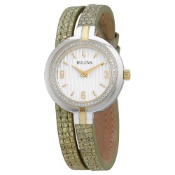 Rhapsody Quartz Silver Dial Ladies Watch 98R278