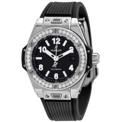 Big Bang Automatic Diamond Black Dial Ladies Watch 485.SX.1170.RX.1204