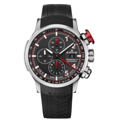 Chronorally Chronograph Automatic Black Dial Men's Watch 01129 TRCA NCAR