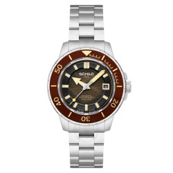 Hermann Automatic Brown Dial Men's Watch SC-1016-44