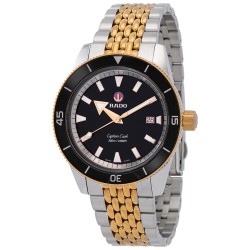 Captain Cook Automatic Black Dial Men's Watch R32137153